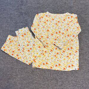 SWEET BAMBOO Long sleeve pajamas set - floral - 12 - 18 mos